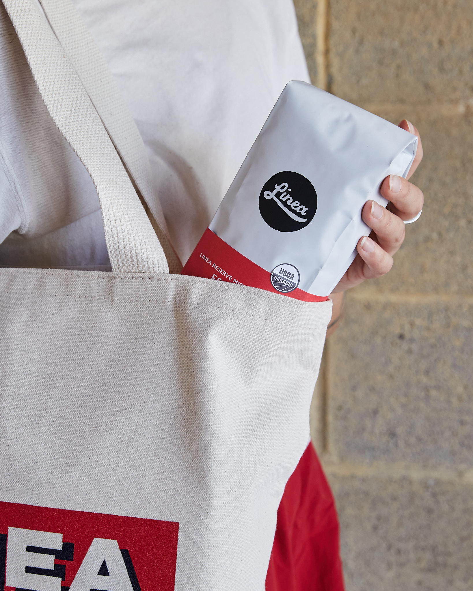 coffee in bag